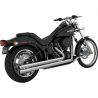 Echappement VANCE & HINES BIG SHOTS long HARLEY DAVIDSON FXS - FXST - FLST 1986-2011 1