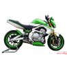 Echappement HP CORSE HYDROFORME KAWASAKI ER6 + VERSYS 2006-2011 0