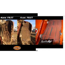 Filets de protection de radiateur KAWASAKI KX85