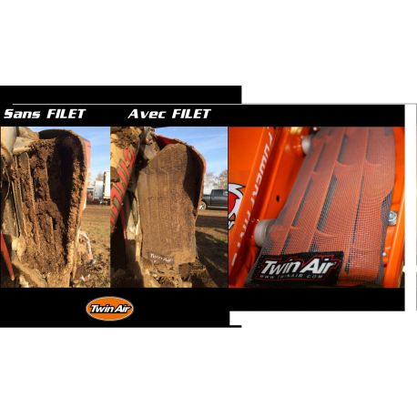 Filets de protection de radiateur KAWASAKI KXF450