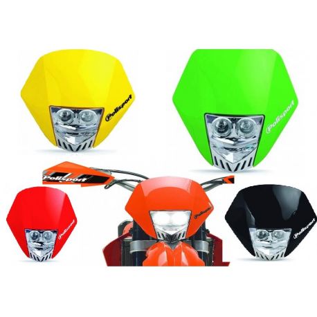 CAOUTCHOUC ANTI VIBRATION vendu à l'unité pour Plaque phare HMX led Polisport