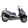 Echappement LEOVINCE LV ONE GILERA FUOCO 500 2007-2015 PIAGGIO MP3 400 2007-2012 MP3 500 2011-2016 1