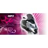 bulle ERMAX origine piaggio MP3 125/300/400/500 2011-2017 1