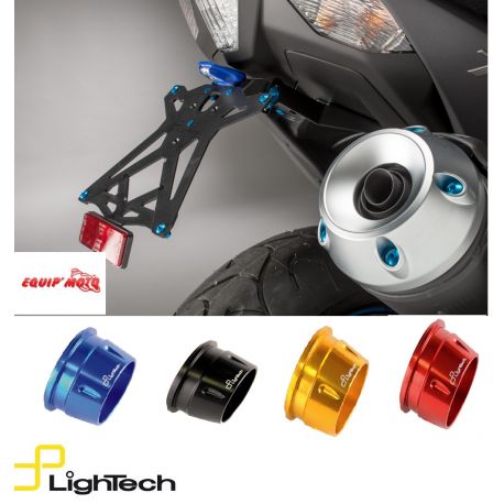 Casquette de silencieux LIGHTECH YAMAHA T-MAX 530 2012-2016