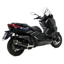 Echappement LEOVINCE NERO MBK EVOLIS 400 YAMAHA X-MAX 400 2013-2016