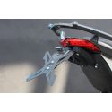 Support de plaque EVOTECH DUCATI 821 HYPERSTRADA HYPERMOTARD 2013-2015
