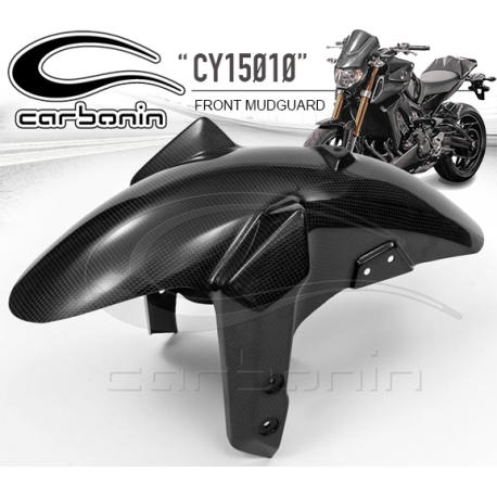 Garde boue avant carbone YAMAHA MT09 2014-2016