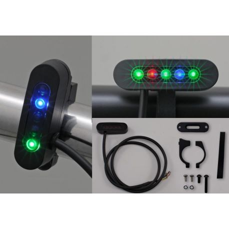 Boitier tableau de bord 5 diodes Alpha