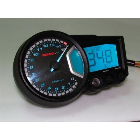Compteur Digital Mutlifonctions Koso Rx2n Gp Style Universel