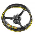 Kit déco jantes moto VALENTINO ROSSI