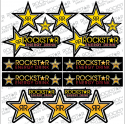 Planche autocollants ROCKSTAR