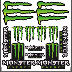 Planche autocollants MONSTER ENERGY