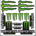 Planche autocollants MONSTER ENERGY