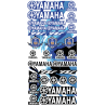 Planche autocollants YAMAHA 0