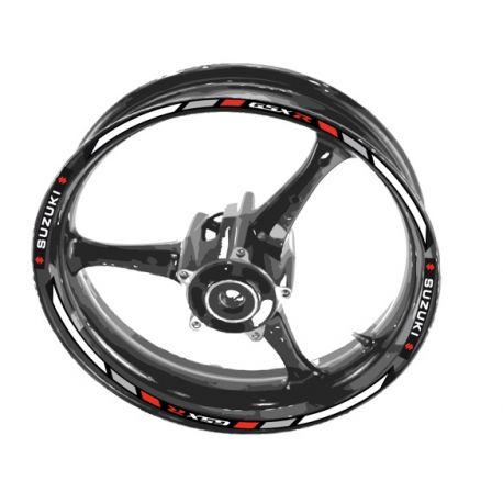 Kit déco jantes moto SUZUKI GSXR