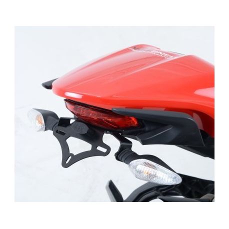 Support de plaque R&G Racing DUCATI 821 MONSTER 2014-2017 / 1200 MONSTER 2014-2017