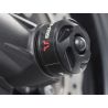 Roulettes de protection de fourche noir SW motech XSR 700 1