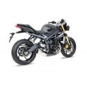 Echappement Zard bas homologuÃ© TRIUMPH 675 STREET TRIPLE 2013-2016
