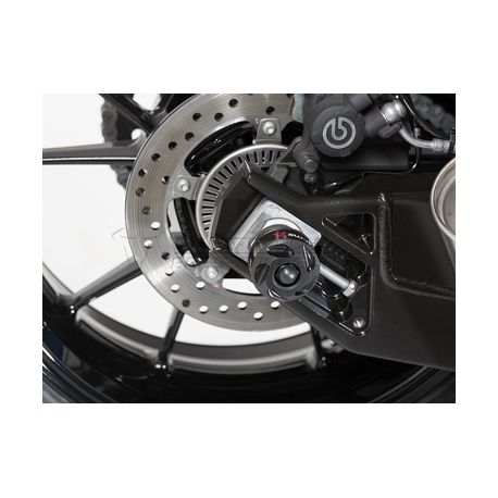 Roulettes de protection bras oscillant BMW S1000R 2014- / S1000RR 2015-