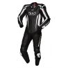Combinaison moto sport cuir IXS RS-1000 noir / blanc 1