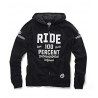Sweat 100% FLAT TRACK idée cadeaux motard le sweat motard de la marque 100% 0