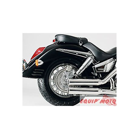 Pot d'échappement moto custom FALCON CROMO LINE KAWASAKI VN 800