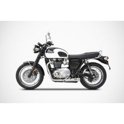 Ligne d'Echappement ZARD homologué Triumph Bonneville T120 2016-2020
