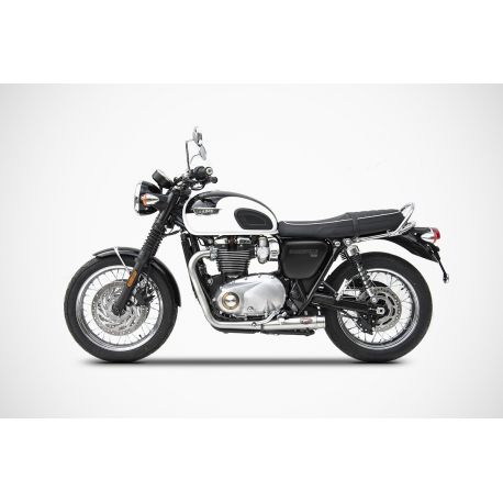 Echappement ZARD homologué Triumph Bonneville T120