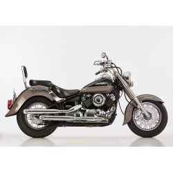 Echappement custom FALCON CROMO LINE YAMAHA XVS650 DRAG STAR / CLASSIC jusqu'en 2003