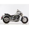 Echappement custom FALCON CROMO LINE YAMAHA XVS1100 DRAG STAR / CLASSIC jusqu'en 2002 0