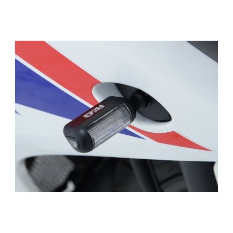 Clignotants R&G RACING Aero LED noir universel