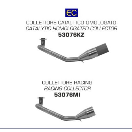 Collecteur d'Echappement ARROW homologué catalysé HONDA PCX 125 2018
