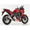 Echappement HURRIC PRO 2 HONDA CB500F CBR500R 2016-2018 CB500X 2017-2018 2