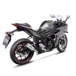 Echappement leovince LV-10 YAMAHA YZF-R3 MT-03 2014-2021