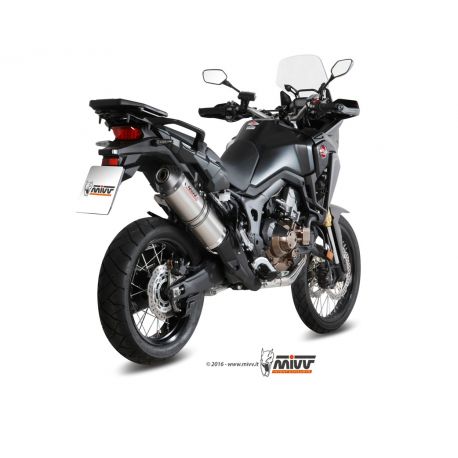 Echappement MIVV OVAL HONDA CRF1000L AFRICA TWIN 2016-2018