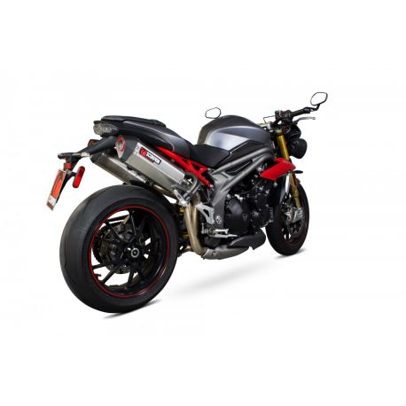 Echappement SCORPION Serket Position haute TRIUMPH 1050 SPEED TRIPLE 2016-2018