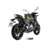 ligne complète d'Echappement MIVV DELTA RACE KAWASAKI Z650 NINJA 650 8