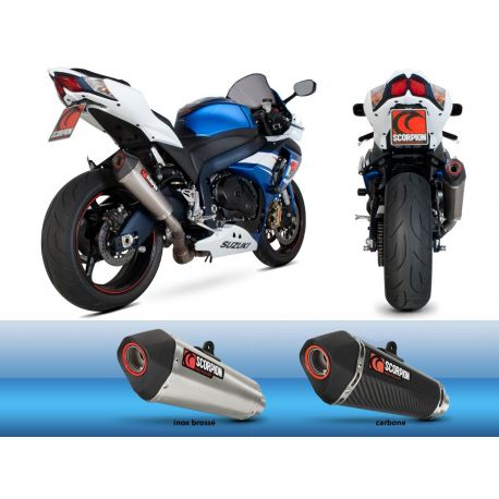 Echappement scorpion red power SUZUKI GSXR 1000 2012-2016