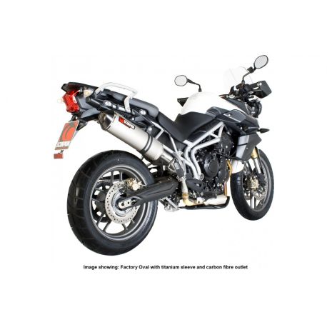 Echappement SCORPION OVAL TRIUMPH 800 TIGER 2011-2015
