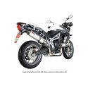 Echappement SCORPION OVAL TRIUMPH 800 TIGER 2011-2015