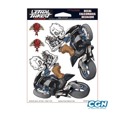 AUTOCOLLANT LETHAL THREAT WHELING AUTOCOLLANT LETHAL THREAT WHELING