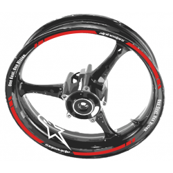 Kit déco jantes moto ALPINESTAR