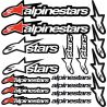 Planche autocollants ALPINESTAR 0