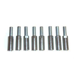 Kit de fixation pour elargisseurs de voies quads 10X1,25 8pcs