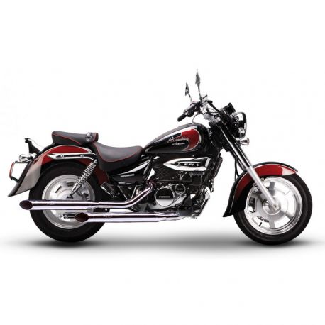 Echappement silvertail K02 125 + 250 AQUILA 2008-2012