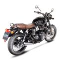 Echappement LEOVINCE CLASSIC RACER TRIUMPH BONNEVILLE T120 1200 2016-2017