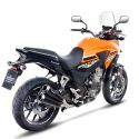 Echappement LEOVINCE GP DUAL HONDA CB500X CB500F CBR500R 2016-2017