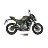 ligne complète d'Echappement MIVV OVAL KAWASAKI Z650 NINJA 650 1