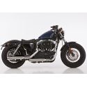 Echappement Falcon Double GROOVE Harley Davidson Sportster XL 883 C / L / N / R 2006-2013 XL 1200 C / CA / CB / L / N / R / V /