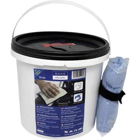 Boîte de 90 lingettes nettoyantes sans eau